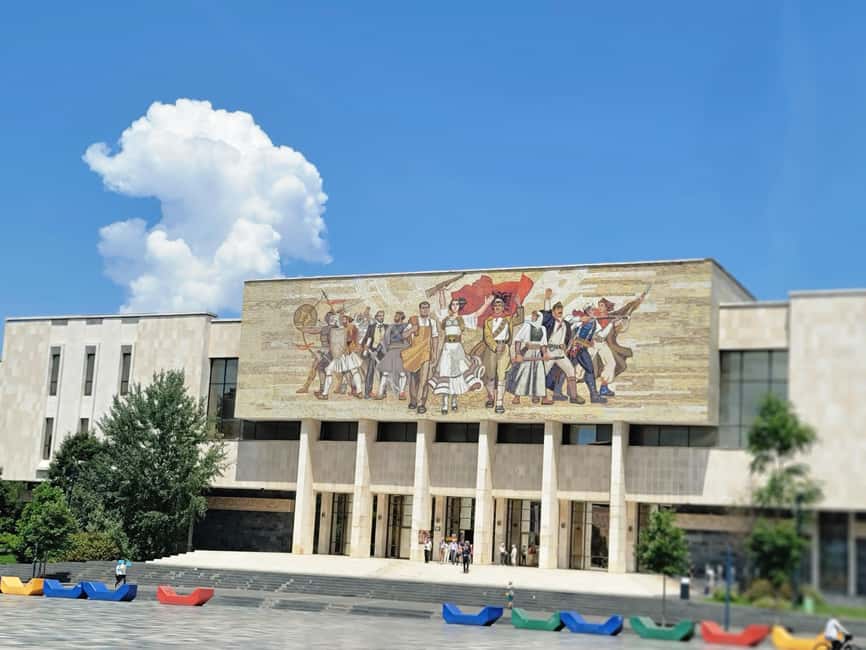 Tirana by Night: Walking Tour with Cocktail & City Lights - Key highlights you’ll actually care about