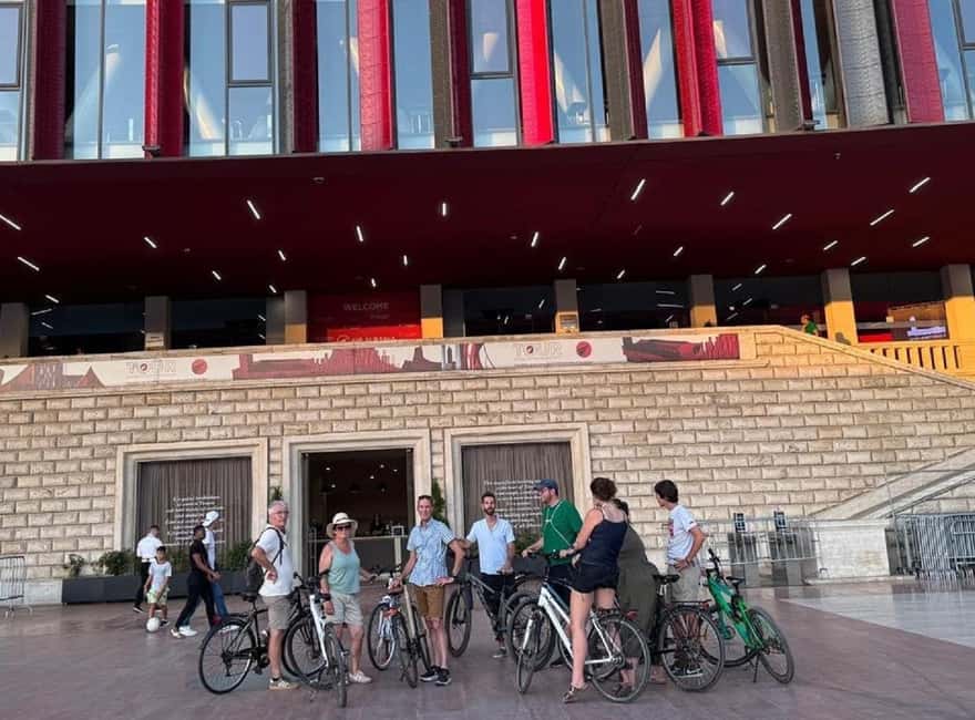 Tirana City Express Bike Tour - Where you start: BikeTirana and the big empty square by New Bazaar