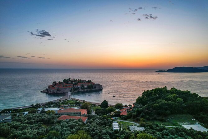 Tirana: Day Tour to Montenegro, Budva and Sveti Stefan - Saint John the Baptist and the hilltop above Budva