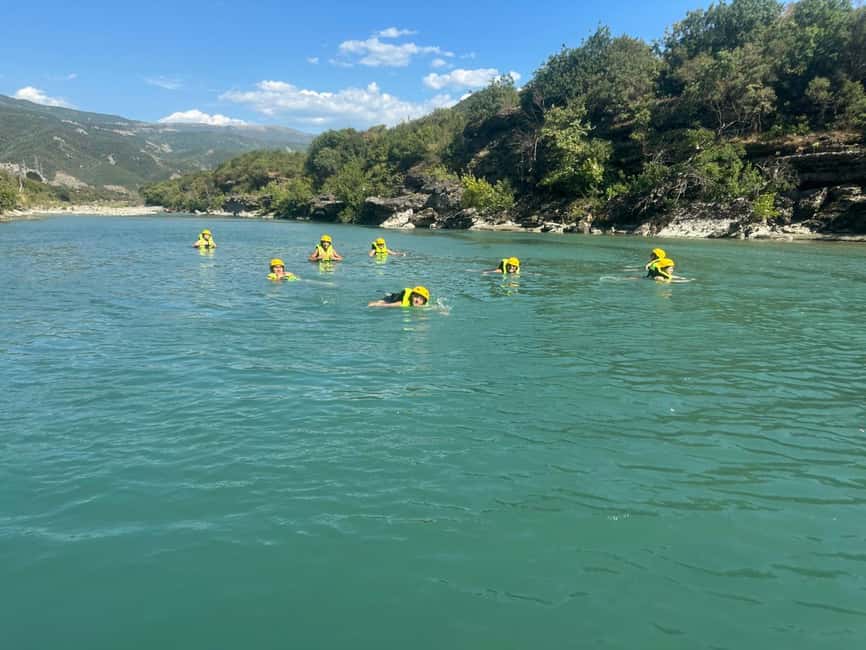 Tirana/Durrës/Golem: Vjosa Rafting, Benja Thermal Baths Tour - Key points that make this combo worth your time