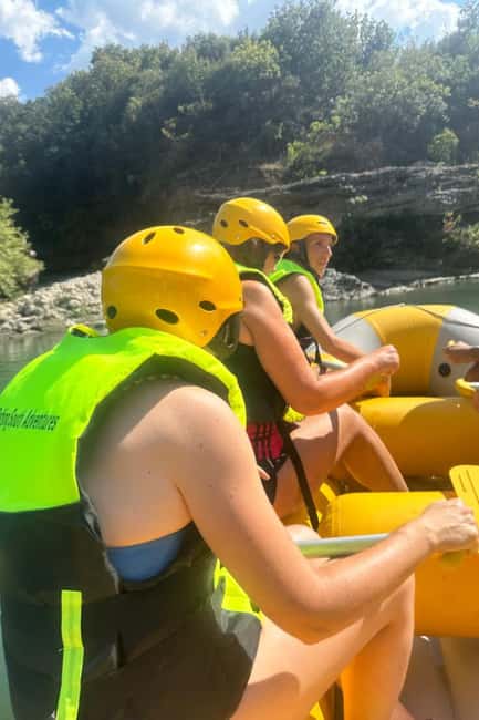 Tirana/Durrës/Golem: Vjosa Rafting, Benja Thermal Baths Tour - Guides who make the day feel safe and fun, Aurel and Ledjan