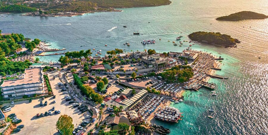 Tirana/Durres: Saranda, Ksamil, Blue Eye & Vjosa River Tour - Blue Eye spring (Syri i Kaltër): the bright color moment you came for