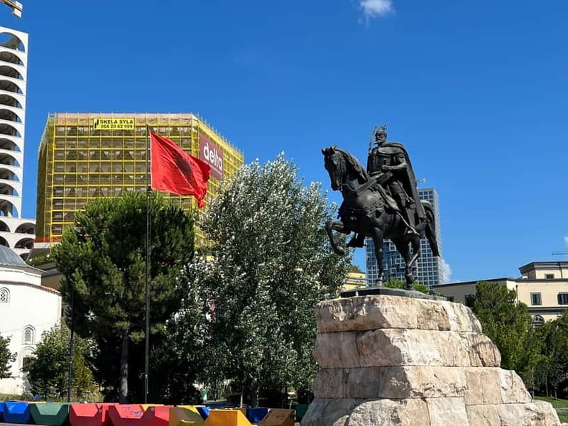 Tirana: Express Walking Tour with a Guide - Resurrection of Christ Orthodox Cathedral, then Straight to Skanderbeg Square