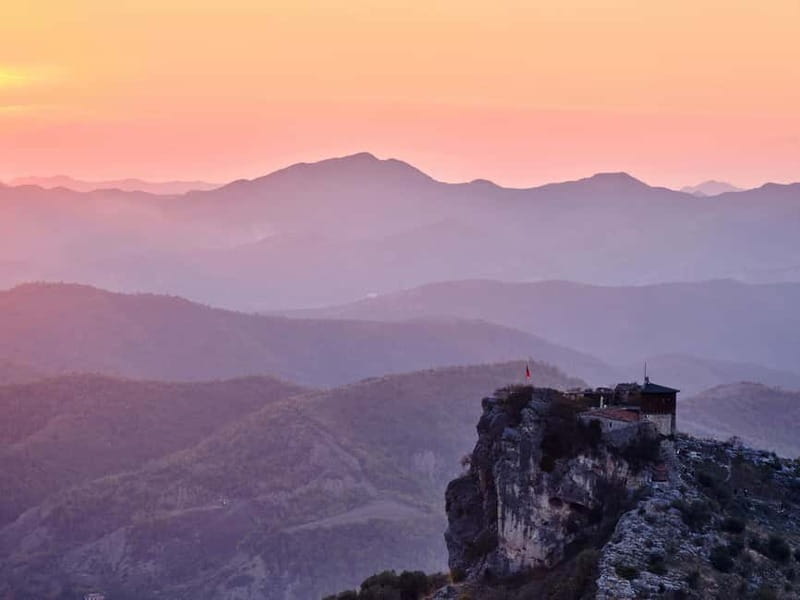 Tirana: Petrela Castle, ATV, Zipline, and Wine Tasting Tour - Petrela Castle: the coffee-view pause that actually matters