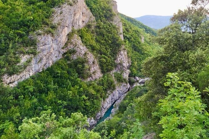 Tirana Semi-Private Hiking Tour of Pellumbas Cave & Erzeni Canyon - Views over Erzeni Canyon: why the climb is worth the effort