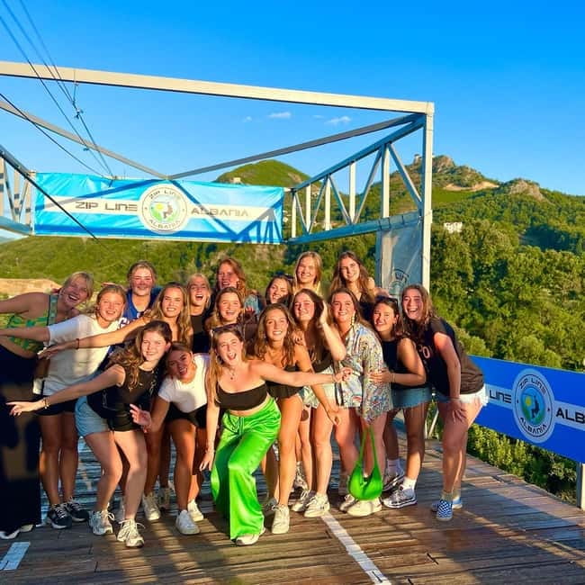 Tirana: The Balkans' Longest Zipline Petrela Adrenaline Tour - Petrela Castle and village time after you land