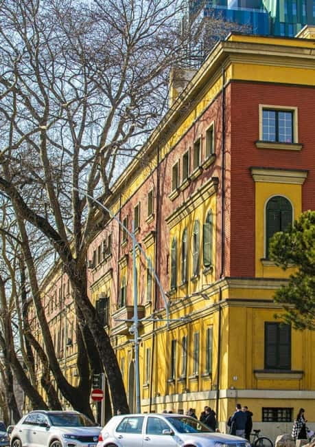Tirana: Traditional Food in The City Center - The restolounge setting and old interior details