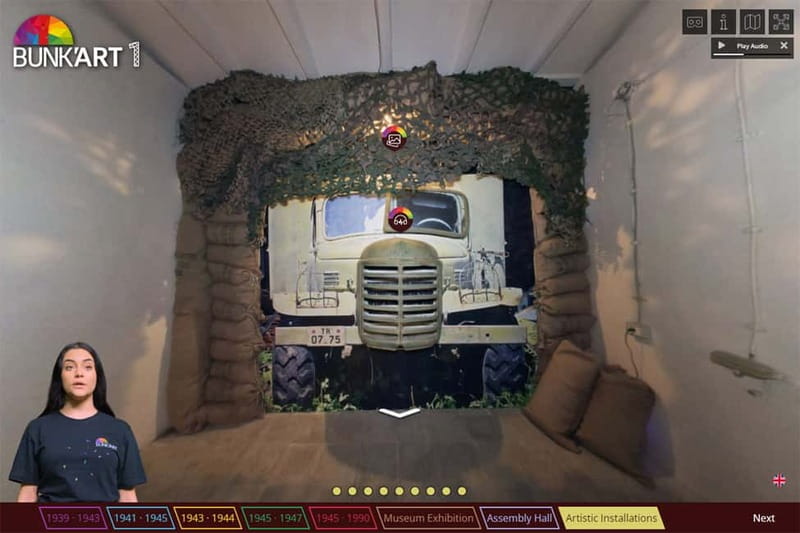 Tirana: Virtual Tour of Art Bunkers Bunk'Art 1 and 2 - Key highlights at a glance