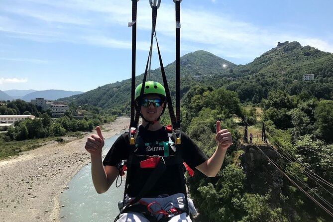 Tirana Zipline Adventure in Petrelë – Albania’s First Zipline - The Ride Profile: 1250m, Up to 100 km/h, and What 30 Minutes Actually Means