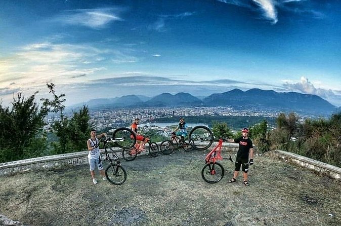 Tirane city bike ride - Grand Park (Parku i Madh): lake and dam views, open-air exercise