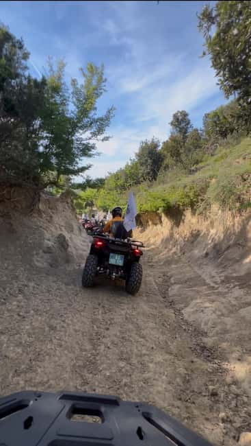 Tirane: Durres & Cape of Rodon ATV Off-Road Tour - The off-road trail: forest paths, rocky ground, steep hills, and sea views