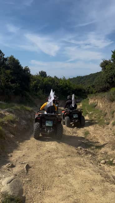 Tirane: Durres & Cape of Rodon ATV Off-Road Tour - New 2025 ATVs and why the quad quality shows up in comfort