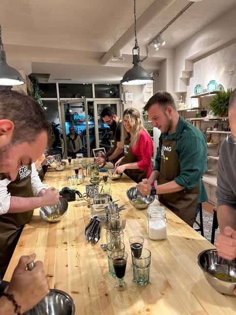 Traditional Albanian Cooking Class in Tirana & Raki Tasting - Tirana cooking class energy: family dinner with a real lesson attached