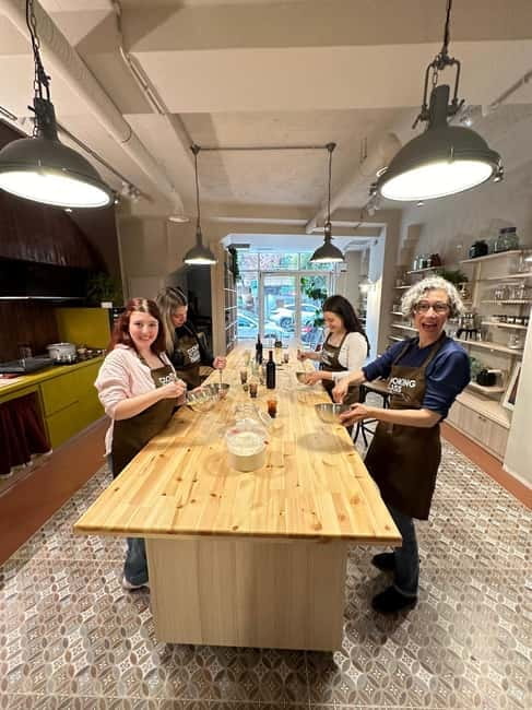 Traditional Albanian Cooking Class in Tirana & Raki Tasting - Burek dough and the cottage cheese filling, taught step by step