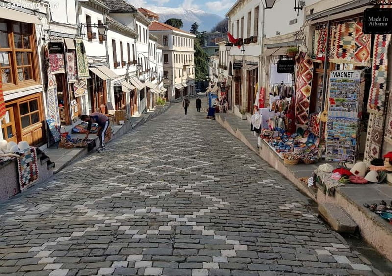 UNESCO Heritage Sites in Albania on 3 day tour - Gjirokastra Fortress, the Stone City effect you can feel in your legs