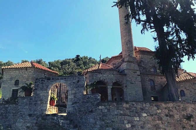 Visit the Mosque of Gjin Aleksi and the Islamic Complex of Xhermehalla - Mosque of Gjin Aleksi in Rusan: a restored monument with layers underneath