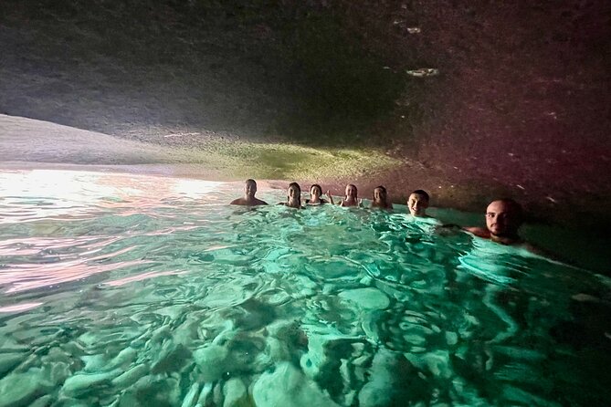Vlora Boat Trip To Secret Blue Gem Cave & Grama Bay - Saint Andreas Bay (Gjiri i Nezhajve): a scenic in-between stop