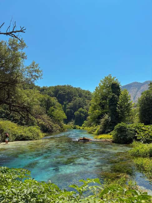 Vlore: Blue Eye, Ksamil Beach, and Saranda Day Trip - Blue Eye spring: what to expect from the 1.3 km walk