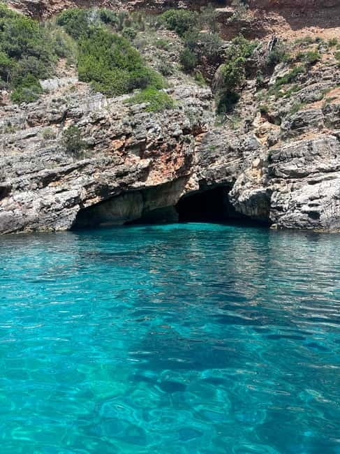 Vlore: Dafina Cave & Haxhi Ali Cave Speedboat Guided Tour - Dafina Bay: Blue Crystal Water and Real Snorkel Time