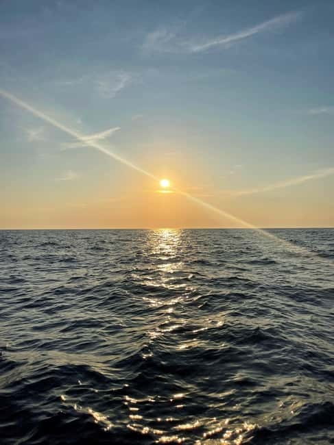 Vlore: Golden Hour Speedboat Sunset Experience - Meeting Olympia Tiki Bar at the Vlora promenade