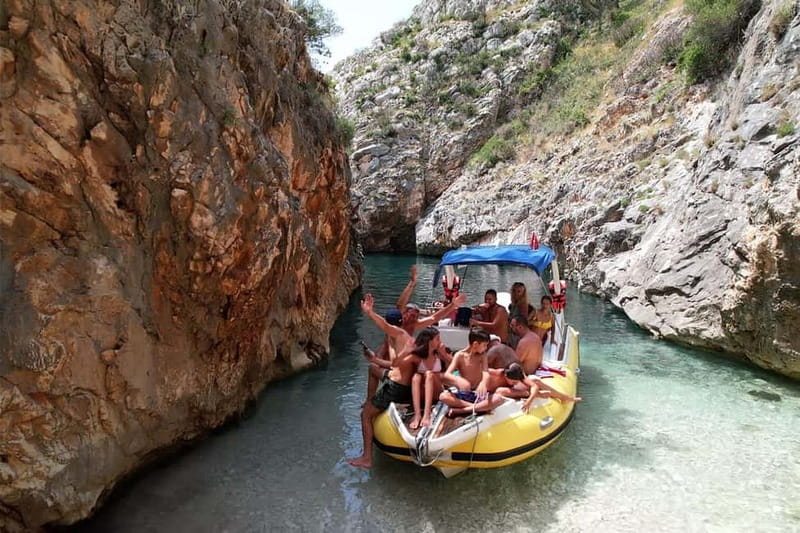 Vlore: Grama Bay & Karaburun Caves 8-Hour Speedboat Tour - Where You Meet Olympia Tours Vlore (And What Makes It Easy)