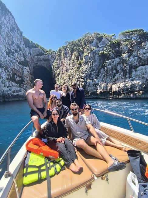 Vlore Guided Tour: Sazan Island, Haxhi Ali Cave & Karaburun - Haxhi Ali Cave snorkeling: the captain’s pirate stories meet real water time