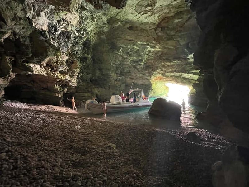 Vlore: Haxhi Ali Cave and Dafina Cave Speedboat Tour - From Trips Albania Office to Orikum Marina: The Start That Matters