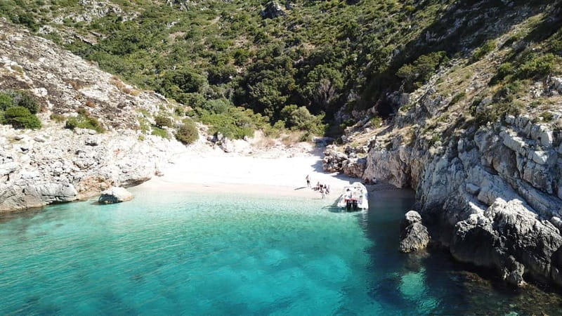 Vlore: Haxhi Ali Cave and Dafina Cave Speedboat Tour - Brisan Bay to Kepi I Shëngjergjit: More Clear-Water Stops, Less Guesswork