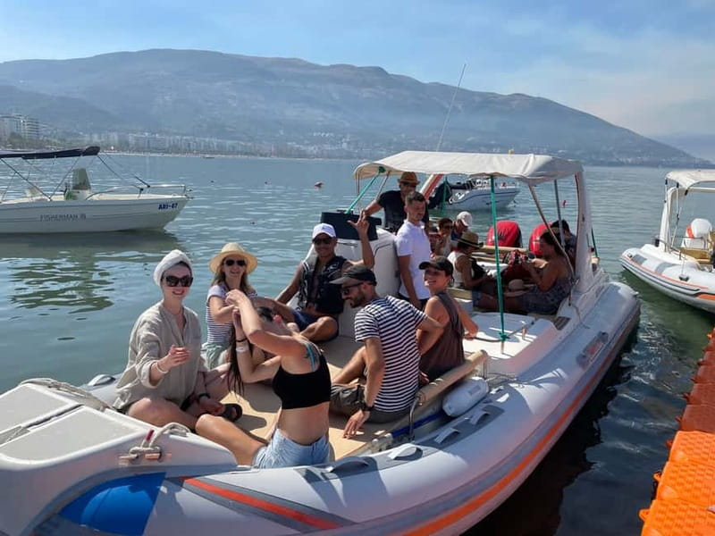 Vlore: Haxhi Ali Cave and Dafina Cave Speedboat Tour - Kepi I Gjate: The Long Swim Moment Before Heading Back