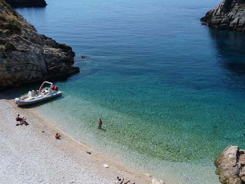 Vlore: Haxhi Ali Cave and Dafina Cave Speedboat Tour - Speedboat Ride on the Ionian Sea: Fast Fun With Real Safety Checks