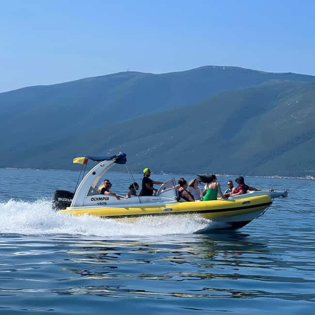 Vlore: Haxhi Ali Cave & Karaburun Highlights Private Tour - The 40 minute speedboat ride to Haxhi Ali Cave