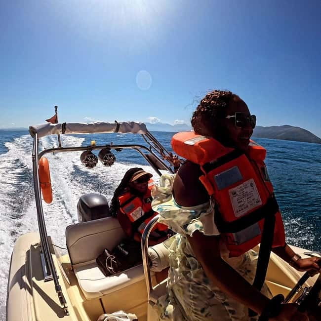 Vlore: Haxhi Ali Cave, Karaburun Speedboat Tour & Snorkeling - Meeting Point by Saiko Sushi: Getting On Board Without Stress