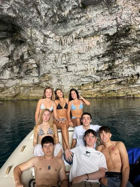Vlorë: Haxhi Ali Cave & Karaburun SpeedBoat Tour - Haxhi Ali Cave: the pirate story, a guided walkthrough, and quick photo breaks