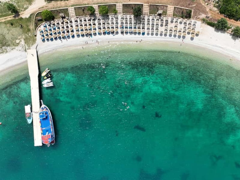 Vlore: Private Speedboat Tour to Haxhi Ali Cave - The “three little beaches” and Gjiri i Shen Kolit: longer coves for real snorkeling time