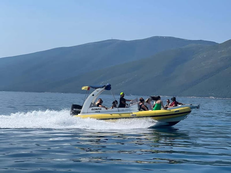 Vlore: Private Speedboat Tour to Haxhi Ali Cave - Meeting at Olympia Tiki Bar, then out past Vlora’s promenade
