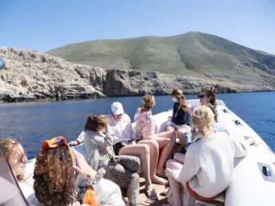 Sazan Island, Haxhi Ali Cave, and Karaburun Boat Tour