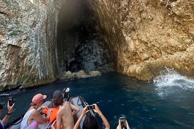 Vlore: Speed Boat Trip to Haxhi Ali Cave and Karaburun Peninsula - Stop 1: Entering Haxhi Ali Cave and what to watch for