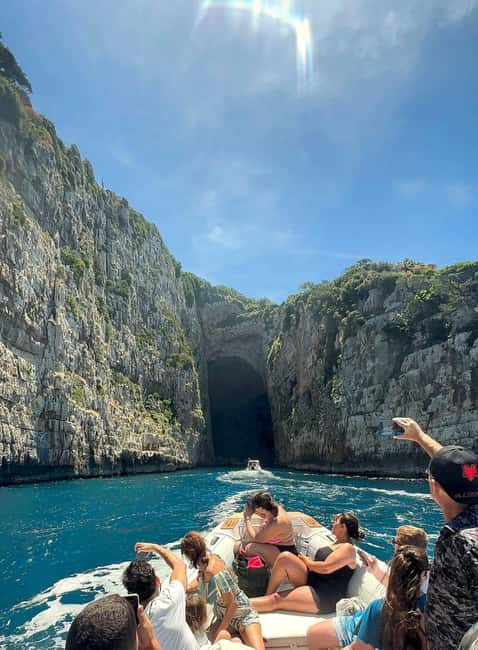Vlore: Speedboat Adventure Sazan Island & Haxhi Ali Cave - Sazan Island: former military zone, quick walk, real swimming time