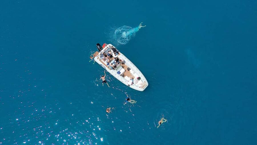Vlore: Speedboat Adventure Sazan Island & Haxhi Ali Cave - What the 5-hour schedule feels like in real life