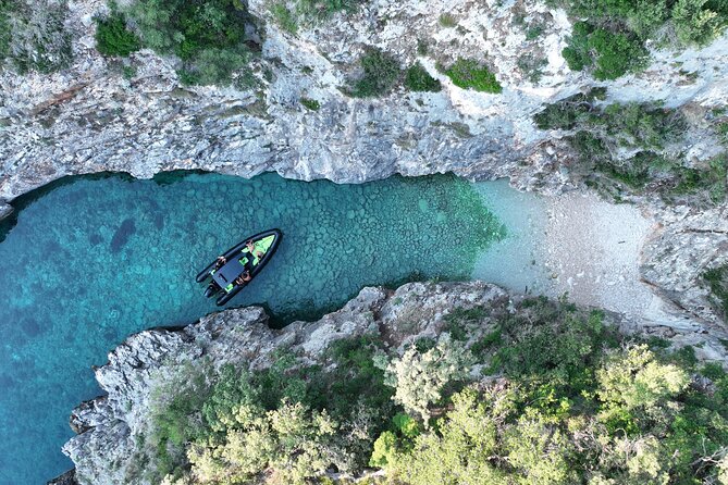 Vlore Speedboat Tour to Dafina Bay & Haxhi Ali Cave - How the day runs from Olympia Tours at 10:30 am