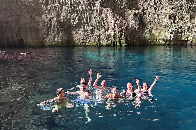 Vlore Speedboat Tour to Haxhi Ali Cave - Gjiri i Shën Vasil and St. Koli bay: two small wild beaches