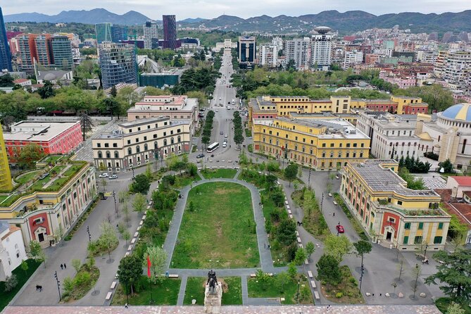 Walking Tour Historic Jewels in Tirana - Stop 3: Clock Tower views, optional and worth the effort for some
