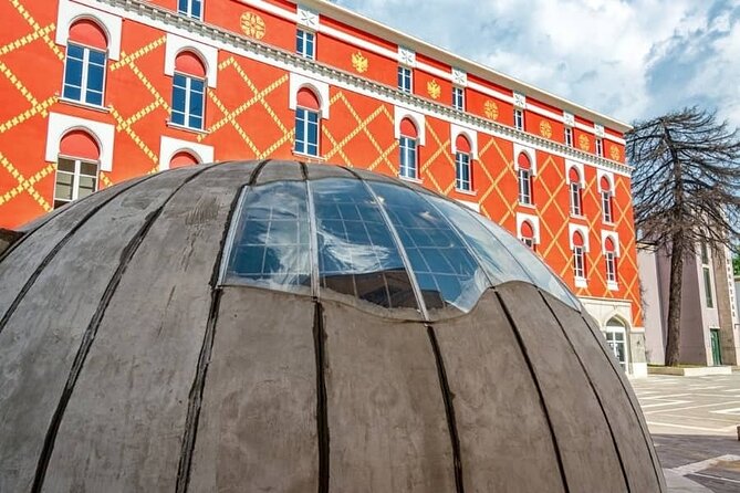 Walking tour of Tirana; History & Culture - Namazgah Mosque, St. Paul’s Cathedral, and the walk’s symbolic finale at the Pyramid