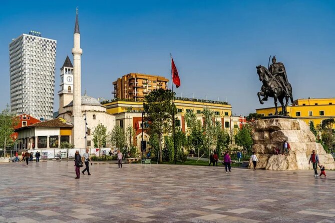 Walking tour of Tirana; History & Culture - Orthodox cathedral and the Museum of Secret Surveillance, where curiosity has a price tag