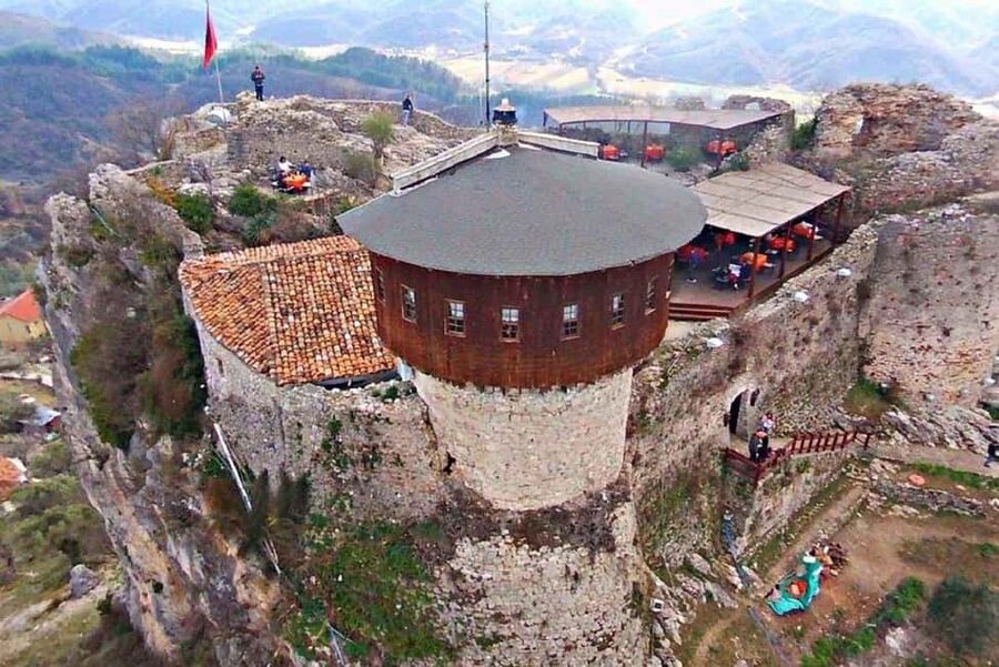 Zipline Tirana Adventure & Petrela Castle - With Transport - Your zipline flight: speed, valley views, and a river below