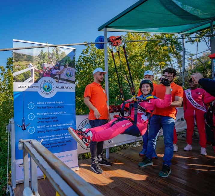 Zipline Tirana Adventure & Petrela Castle - With Transport - Petrela Castle: a 30-minute self-guided walk with real payoff